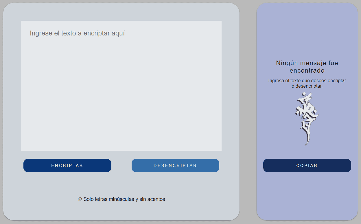 Proyecto: Encriptador de Texto